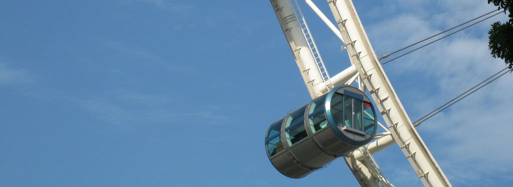 Photo of a sightseeing big wheel